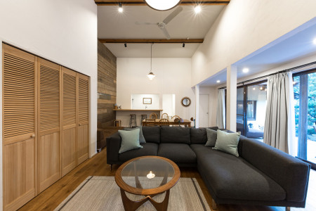 The interior of Haz Cottage ensures comfort.