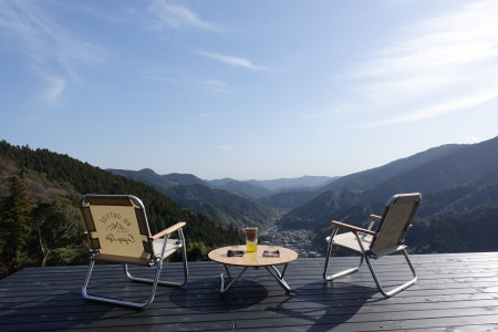 Enjoy a cup of green tea above the clouds at Ichinose.
